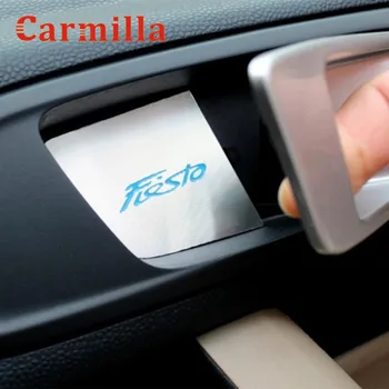 Carmilla Automašīnas salona Iekšējo Durvju Bļodā Apdare Vāks Durvis Aizsardzības Apdares Uzlīme Ford Fiesta 2009 - Piederumi
