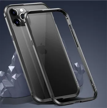 Ultra Slim gaismas Metāla Karkasa Cover iPhone 12 Mini Gadījumā Grūti Alumīnija Bumper Case For iPhone 12 iPhone12 Pro/12 Pro Max