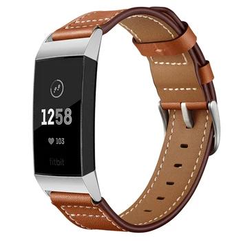 Ādas siksna, Lai Fitbit Maksas 4 joslu nomaiņa Aproce Charge4 SmartWatch plaukstas locītavas Watchband Fitbit Maksas 3 joslu