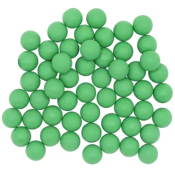 Atkārtoti 0.68 Kalibra Sacelšanās Paintballs - 100 Jaunu Atkārtoti izmantojams Gumijas Peintbola Mācību Bumbiņas PVC Materiāla, Elastīgs Bumbiņas