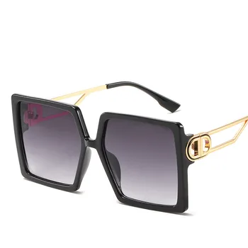 Jauno Saulesbriļļu Modes Dizainers Luksusa Zīmolu Laukumā Saulesbrilles Sieviešu Vintage Saules Brilles Sievietēm Classic Toņos Ir 2021. Tendence UV400