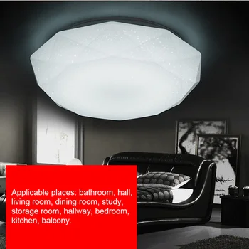 LED Griestu Lampas Armatūra Dimanta Formas Gaismas Priekšnams viesistaba Virtuve Guļamistaba