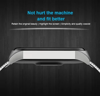 Mi Grupa 5 Aproce Smart Skatīties Maināmu Siksnu Xiaomi Mi Grupa 5 Siksna Aproce Metāla, Nerūsējošā Tērauda Sporta Aproce