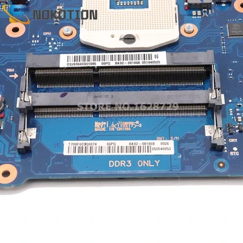 NOKOTION BA92-08190A BA92-08190B Samsung RV520 NP-RV520 Klēpjdators Mātesplatē HM65 DDR3 UMA HD pilns tests