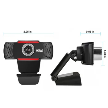 HXSJ USB Web Kamera 1080P HD 2MP Datoru Kameras web Kameras iebūvēto Skaņu absorbējošu Mikrofons 1920 *1080 Dinamiskā Izšķirtspēja