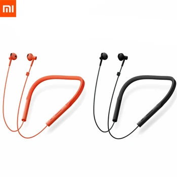 Sākotnējā Xiaomi Kaklarota Bluetooth Sporta Austiņas Bezvadu Earbuds ar Mic un In-line Vadības Jauno Versiju Auss Neckband