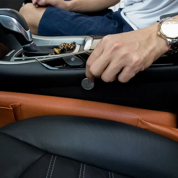 Auto Sēdeklis Mat Šuves Leakproof Špaktele Spraugu Spilventiņu bmw E60 E87 E46 E71 E83 E90 X1 X3 X5 X6 automašīnas sēdekļa atšķirības distances leakproof piederumi