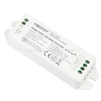 MiBOXER FUT036 (Upgrade) Vienu Krāsu LED Lentes Kontrolieris DC12V 24V Viedtālrunis APP / 2.4 GHz RF Remote / Alexa Balss Vadība