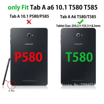 Tablet Case For Samsung Galaxy Tab A6 10.1