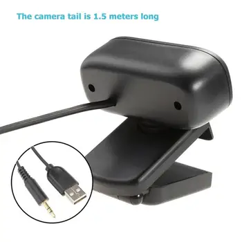 1080P 720p 480p, web Kameras USB Web-Kamera Ar Mikrofonu Full HD Webcam PC Klēpjdatoru Plug And Play Youtube Skype Video Zvanu
