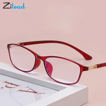 Zilead Jaunu Presbyopic Brilles Anti Zilā Gaisma Brilles Sievietēm, Vīriešiem Aizsargātu TR90 Rāmis Lasīšanas Brilles +1.0+1.5+2.0+3.5+4.0