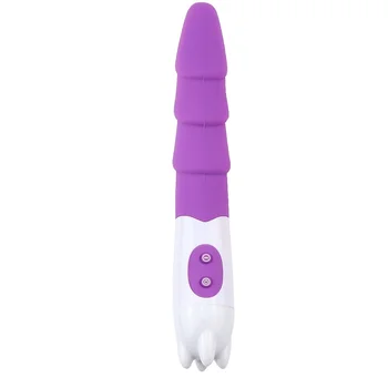 10 Ātruma Vītni Silikona Vibrators Sieviešu Masturbācija Red Purple (Purpurs) G Spot Stimulators Dildo Pieaugušo Seksa Rotaļlieta Sievietēm -70