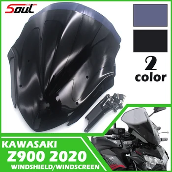 Motociklu Sporta Vējstikla Sejsegu Priekšējā stikla Viser Der KAWASAKI Z900 2020 2021 Double Bubble