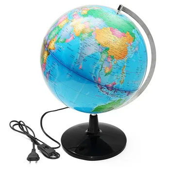 32cm pasaulē pasaulē lielu hd ar gaismas displeju studentiem angļu un Ķīniešu valodas mācīšanu bērniem dāvanas, lai uzzinātu izmantot AR globusi