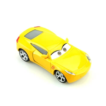 Disney Pixar Automašīnām 3 Cruz Ramirez 1:55 Mēroga Lējumiem Metālu Sakausējumu Modle Cute Rotaļlietas Bērniem Dāvanas Anime Multfilmas Bērniem Automašīnas