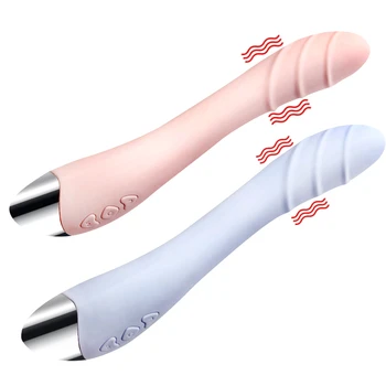 USB Vibrators Sievietes Maksts G-Spot Dildo 10 Režīmi Sievietes Maksts Klitora Stimulators Massager Masturbator Pieaugušo Seksa Rotaļlietas Produkta