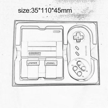 Classic Mini Izdevums Konsoles Izklaides Sistēma ir Saderīga ar Super Nintendo Spēles Retro Rokas Mini Video Spēļu Konsole