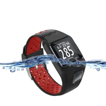 Triecienizturīgs Mīksta Silikona Watchband Rokas Siksniņu Rokassprādze Nomaiņa TomTom 1 Multi-Sport GPS cilvēkresursu pārvaldība CSS ESMU Sirds Runner Skatīties