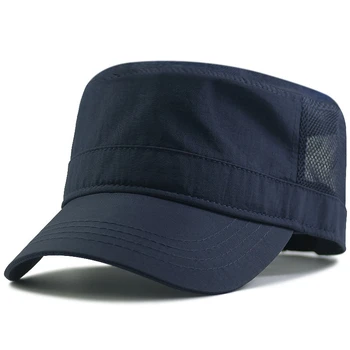 Vīriešu liela izmēra cepure ātri žāvēšanas flat top hat brīvdabas atpūtas saules cepure, sievietes, liela izmēra linuma acs armijas klp 56-60cm 61-68cm