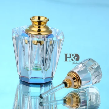 H&D Ēģiptes Kristāla Stikla Smaržu Pudeles Tukšas Uzpildāmas Pudeles Mājas Dekoru Dāmu Dāvanu (3ML)