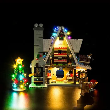 4CH Tālvadības pulti, LED Apgaismojums Komplektā Elfs, Magic House 10275 (LED Iekļauti Tikai, Nav Komplektā) Bērniem - Tālvadības pults Versija