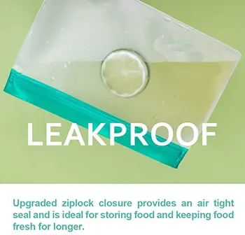 5gab/set Trīsdimensiju/Plakani Silikona Pārtikas Maisā Svaigi uzturēšanas Atkārtoti Rāvējslēdzēju Leakproof Soma Videi Draudzīgu Produktu