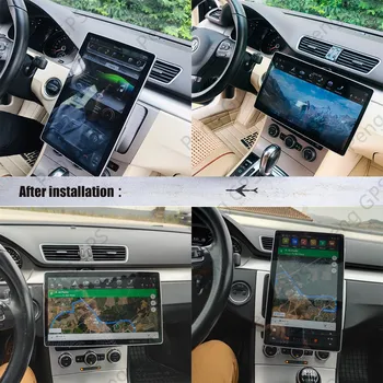 2 Din universālo auto multimediju radio Tesla stils Android Toyota / Honda/Nissan/Hyundai GPS Navigācijas Galvas vienības Audio Stereo
