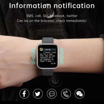 T99S Smart Skatīties Pilnu Touch HD Ekrānu, Bluetooth Zvanu Sirdsdarbības Ātrums, asinsspiediens Monitroing Aproce Par Android, IOS Smartwatch